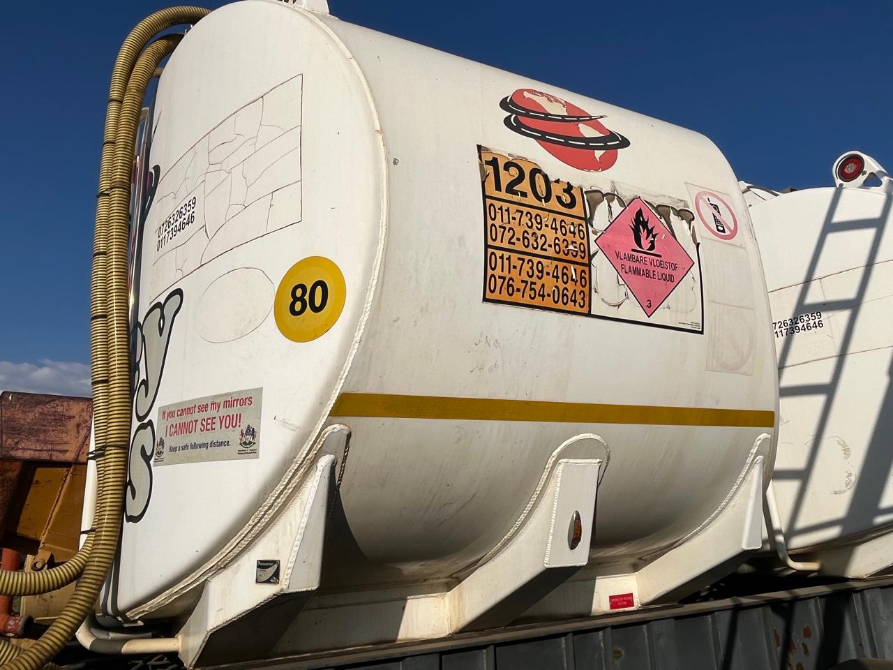 Aluminium Diesel Tank 7000 L