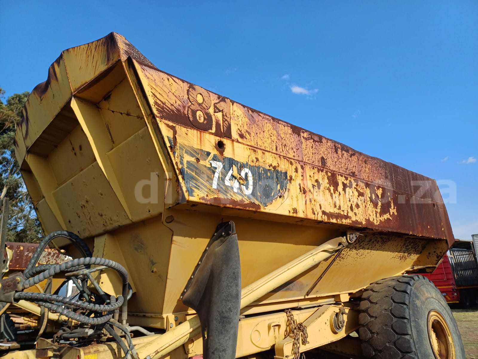 Caterpillar 740 ADT Stripping For Spares - Image 2