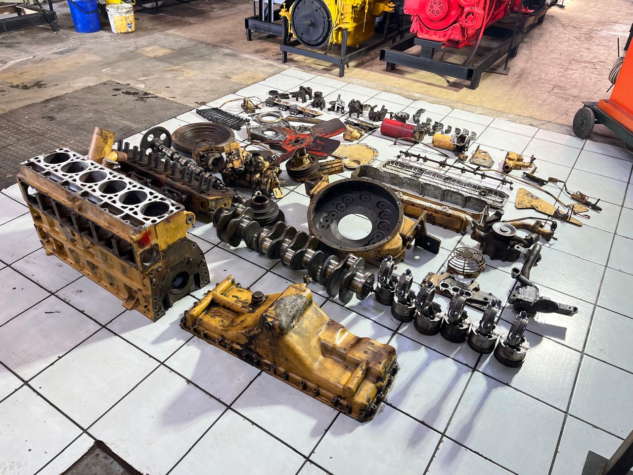 Caterpillar 3116T Engine Stripped For Spares - Image 4