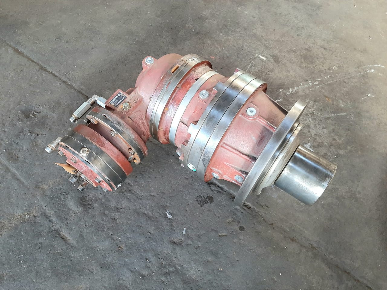 Reggiana Reduttori Planetary Reduction Gear Ratio 116 to 1