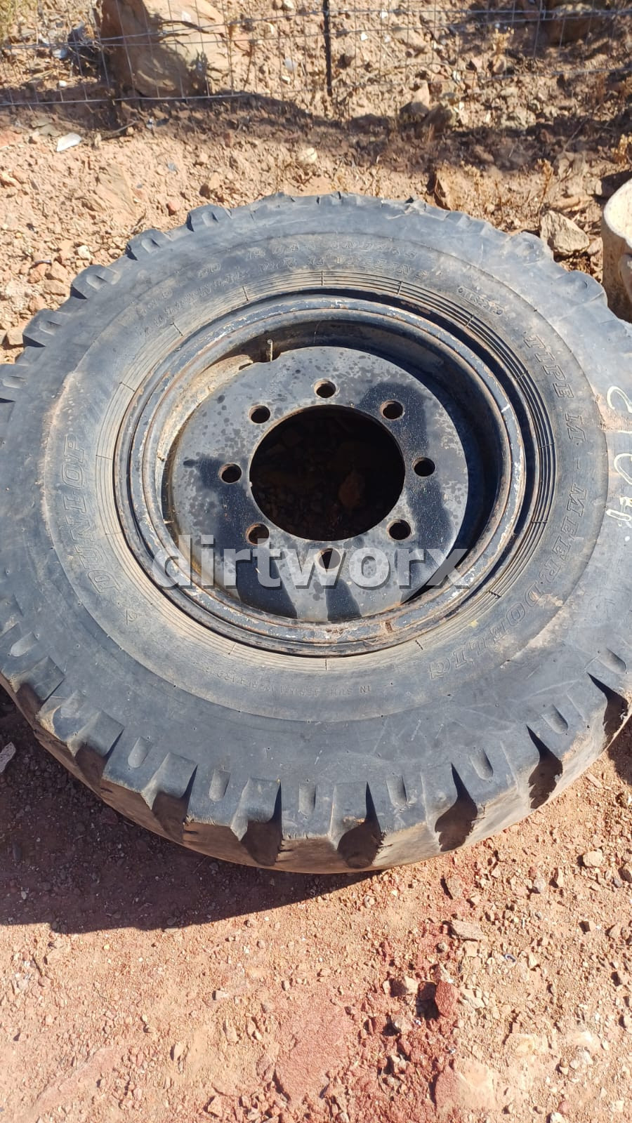 Tyre with Rim 14.5-20
