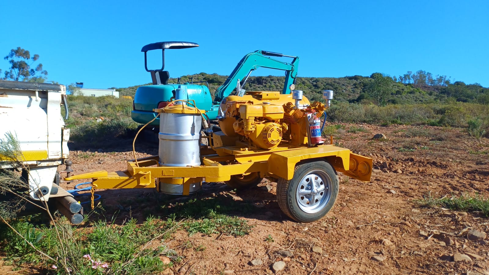 Mobile Atlas Copco Air Compressor - Image 2