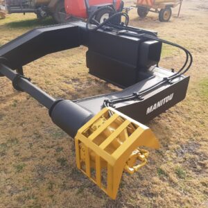 Telehandler Cable or Conveyor Belt Reel Handler Attachment