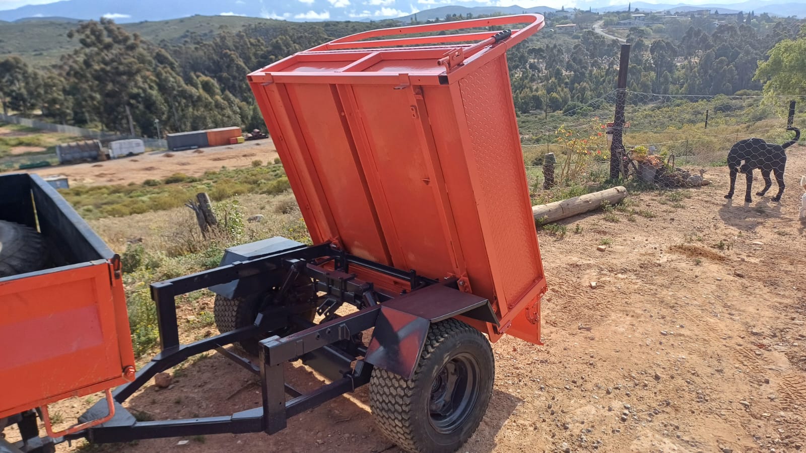 Kubota RTV Tipper Trailer - Image 2