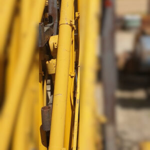 Hydraulic Double Acting Cylinder CIR 390mm x 2400mm Length