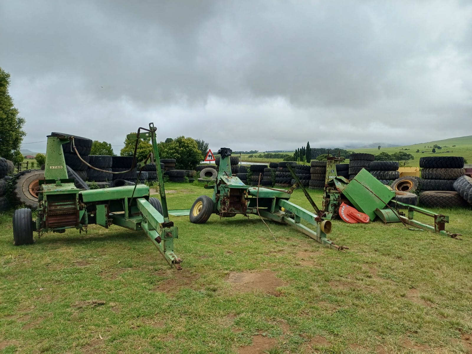 3x John Deere 3760 Forage Harvesters for Spares