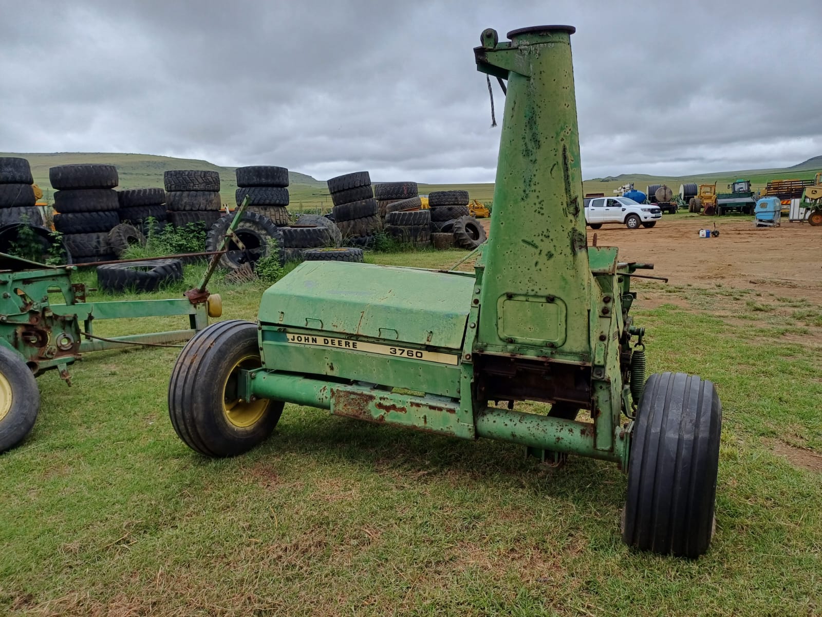 3x John Deere 3760 Forage Harvesters for Spares - Image 8