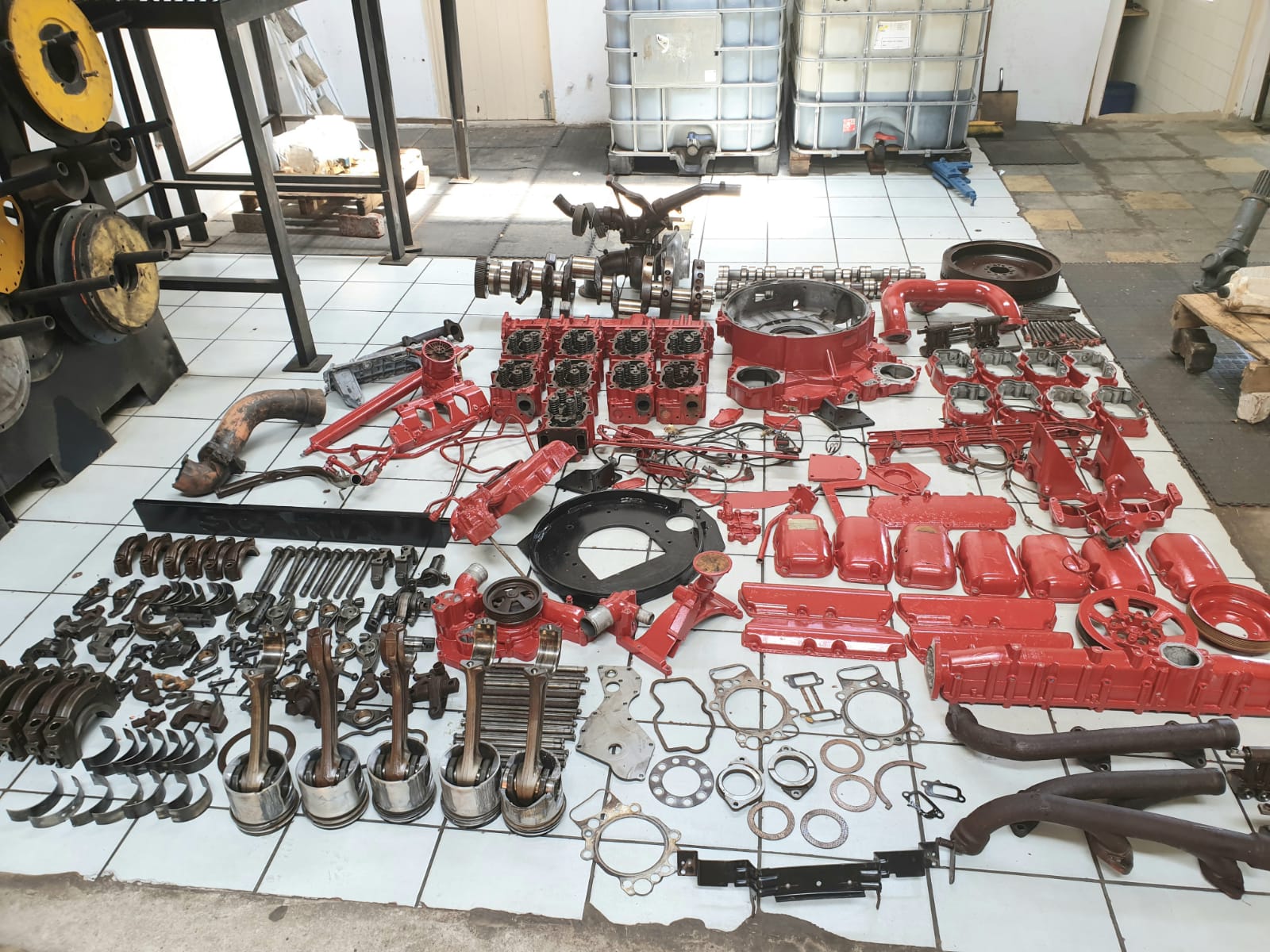 Scania R500/480 Truck DC16 V8 Engine Stripping For Spares