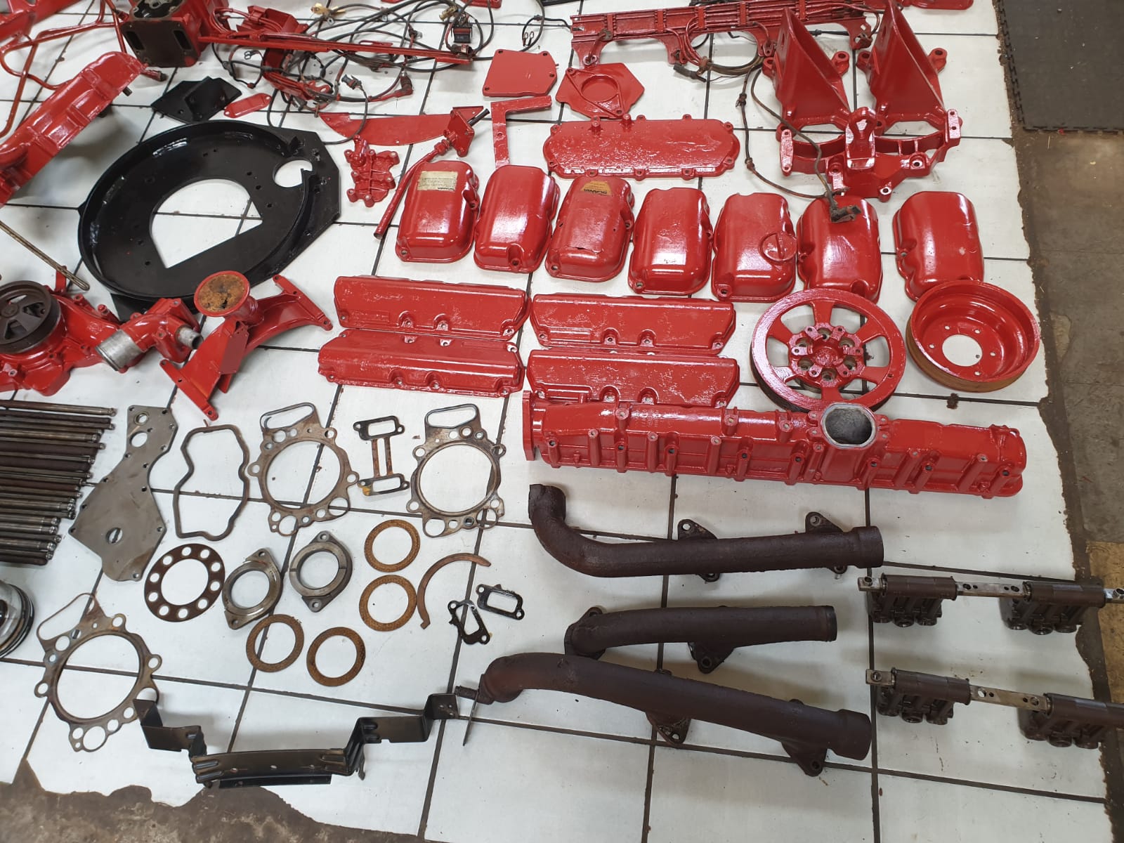 Scania R500/480 Truck DC16 V8 Engine Stripping For Spares - Image 2