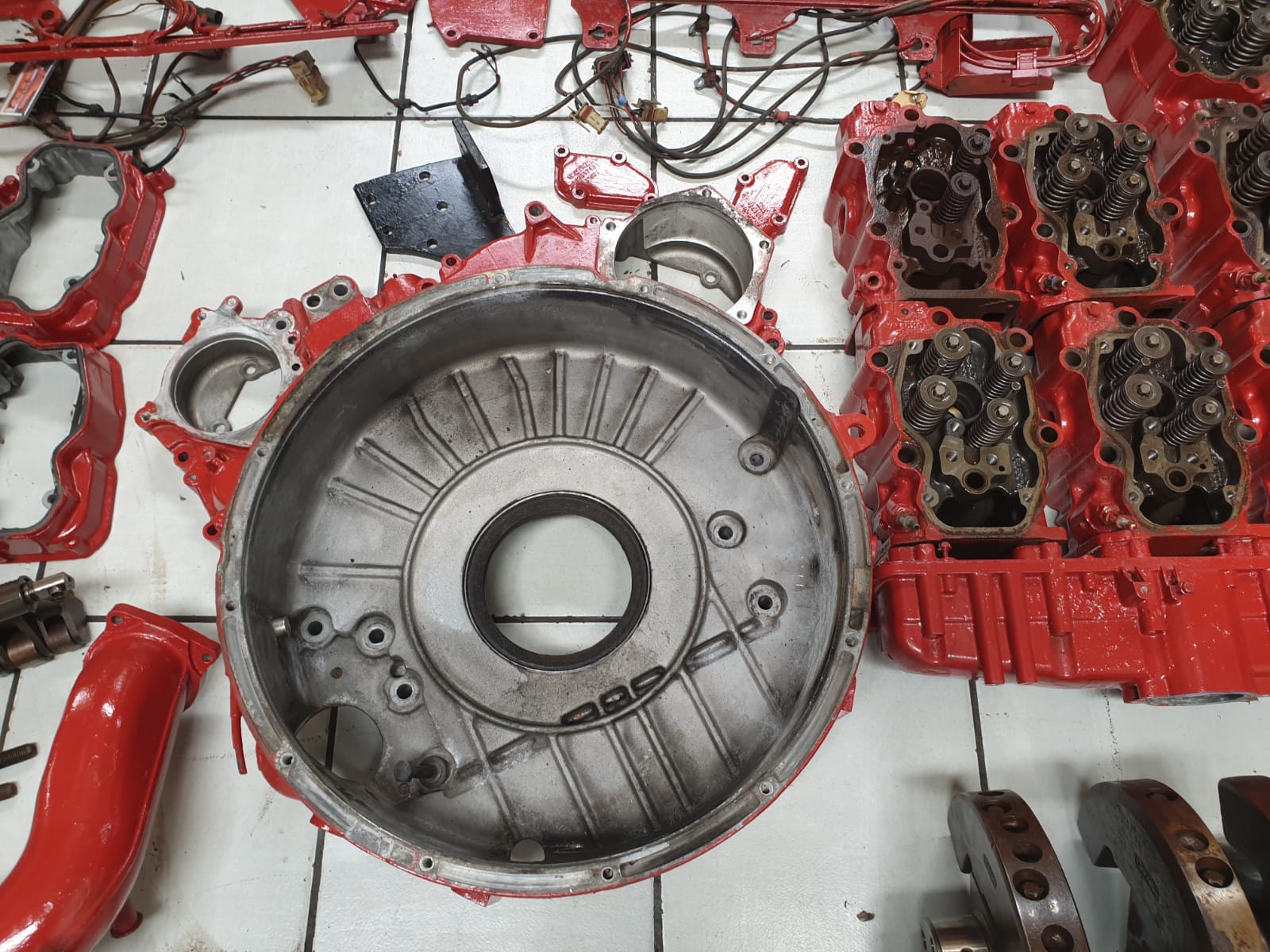 Scania R500/480 Truck DC16 V8 Engine Stripping For Spares - Image 6