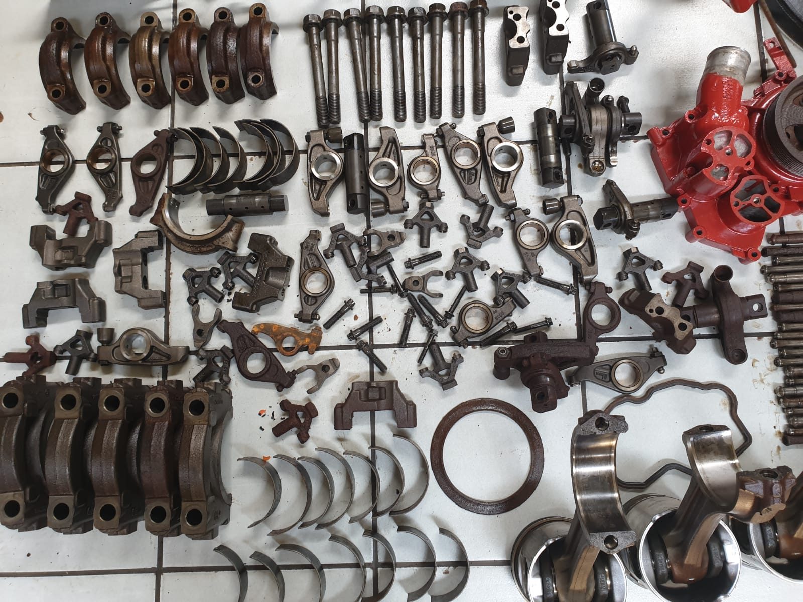 Scania R500/480 Truck DC16 V8 Engine Stripping For Spares - Image 12