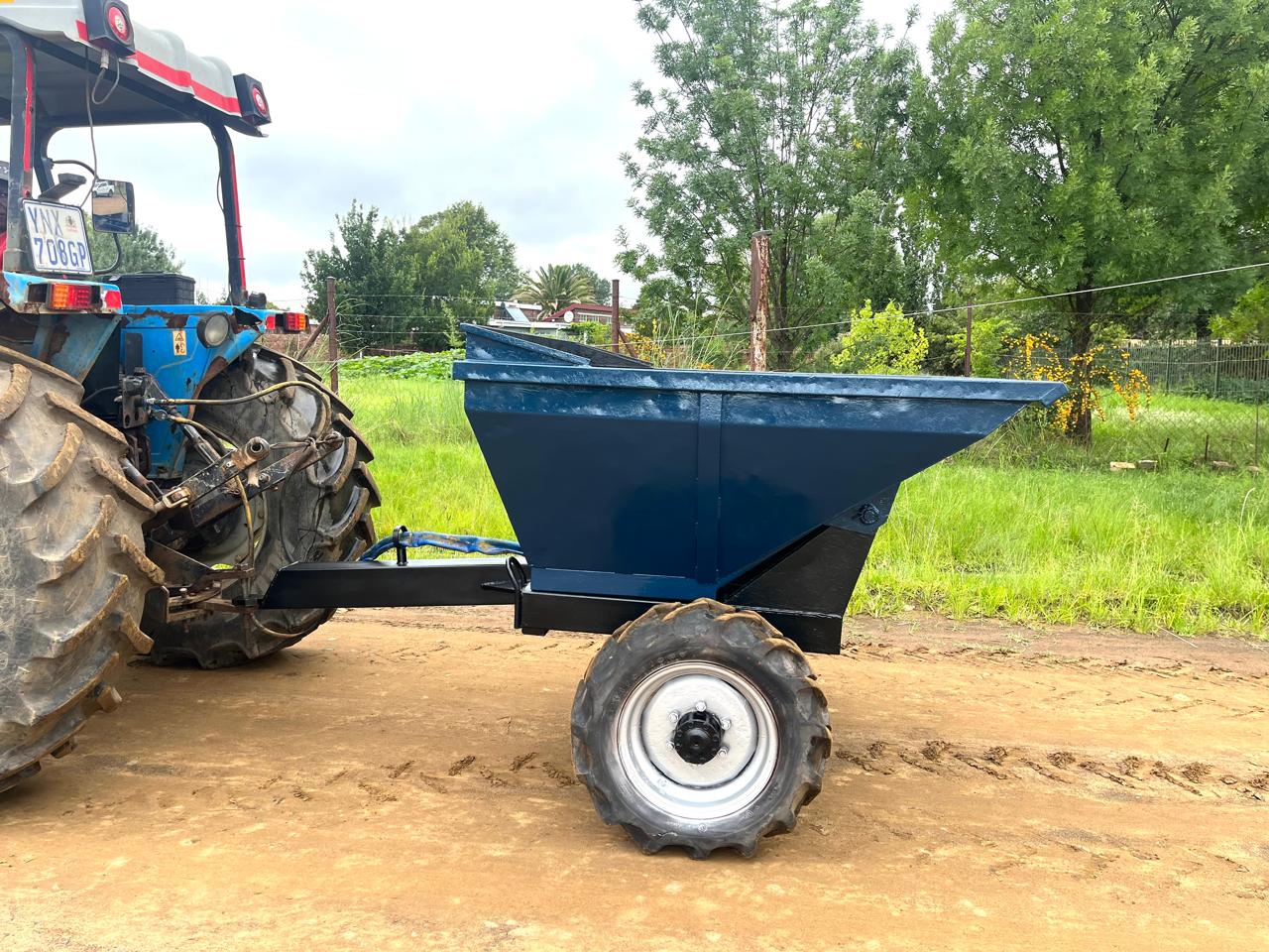 Site Dumper Tipper Trailer