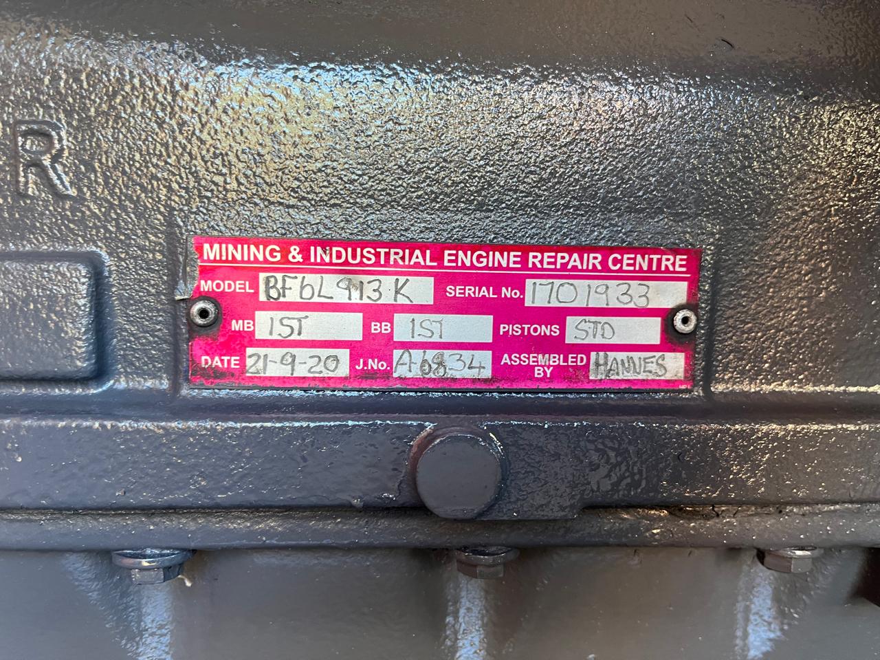 Deutz BF6L913 Turbo Engine - Image 9