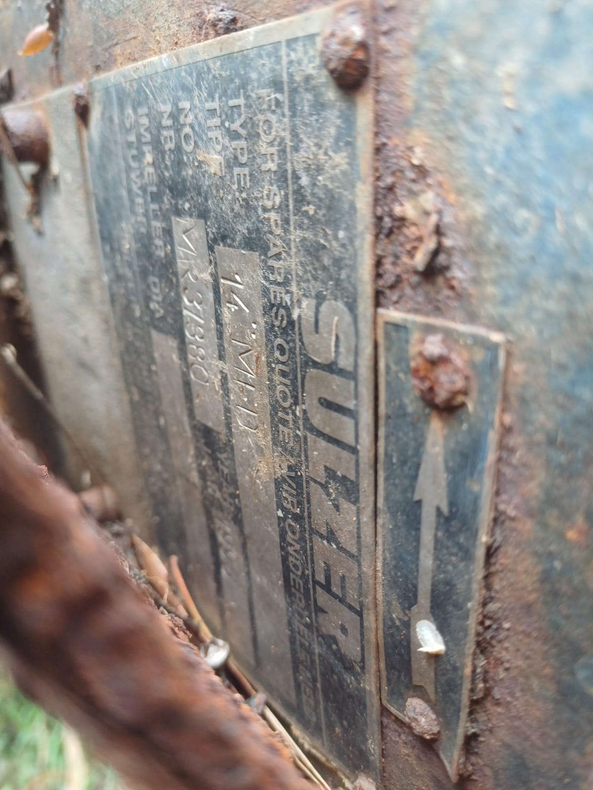 Sulzer 14MFD Vertical Deep Well Turbine Pump - Image 8