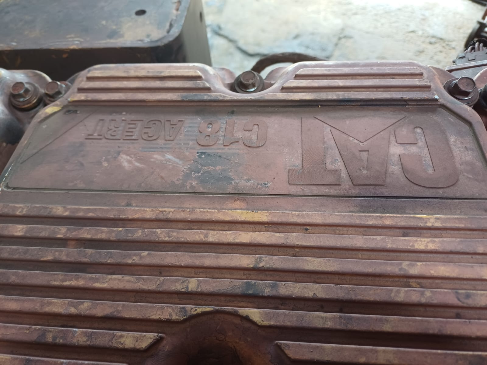 Caterpillar C18 Acert Engine Stripped Complete - Image 8