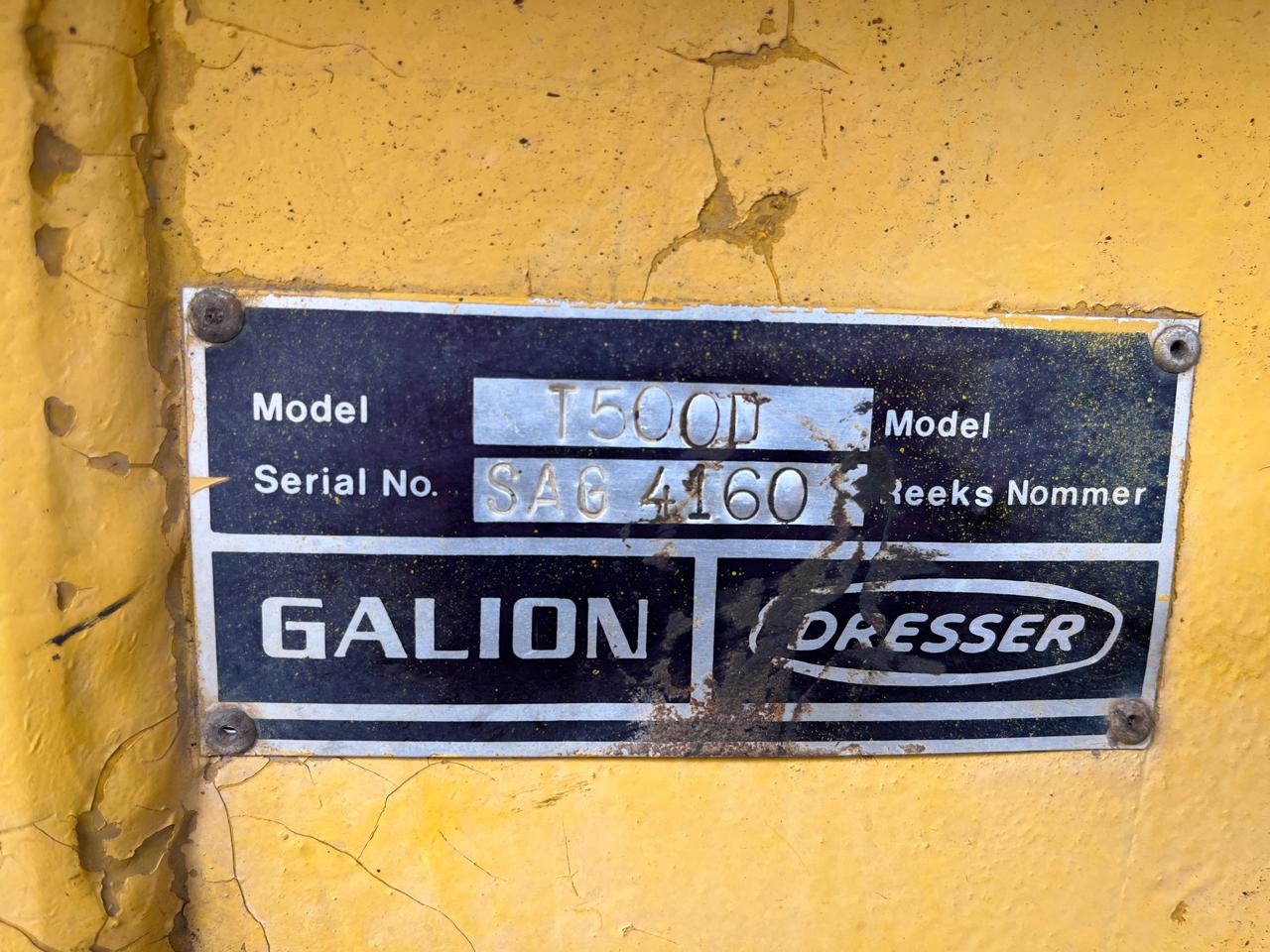 Dresser Galion T500D Pad Skraper - Image 12