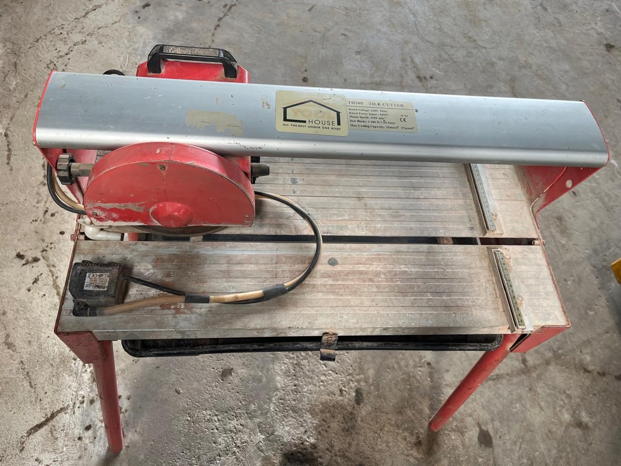 TH200 Tile Cutter - Image 6