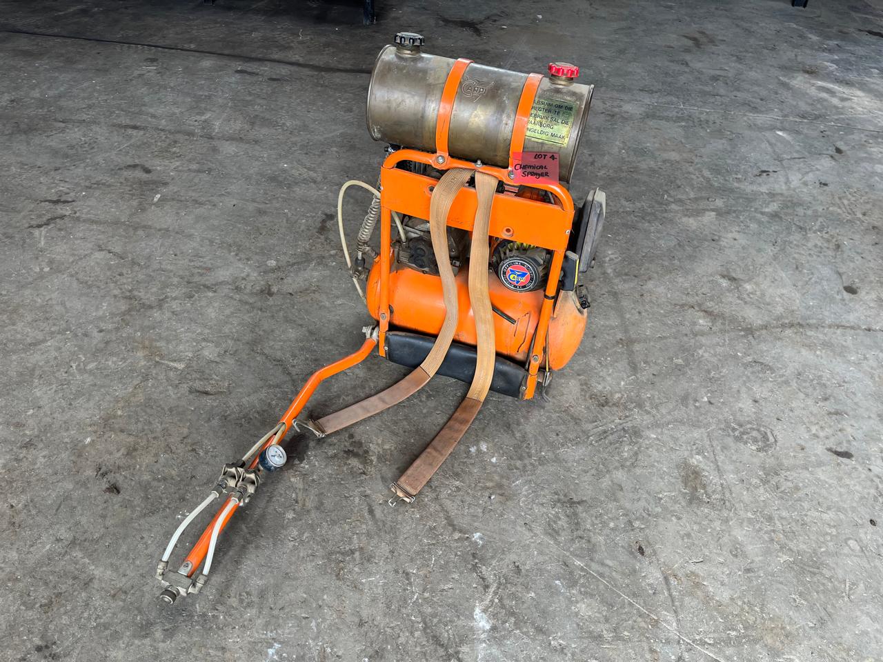Officine Capri Petrol Driven Chemical Sprayer - Image 4