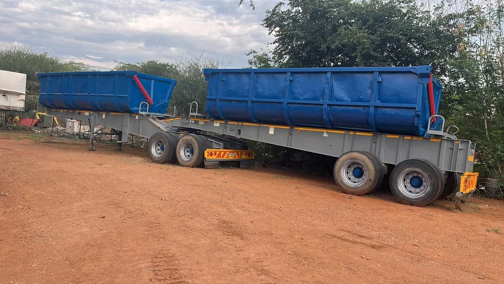 2006 Top Trailer Side Tipper Link Trailer