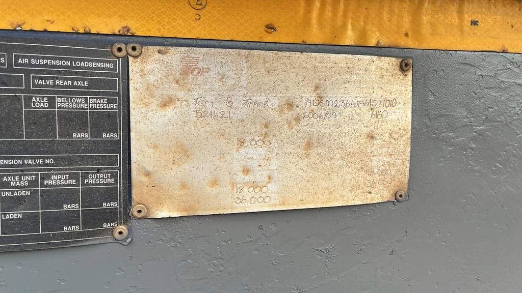 2006 Top Trailer Side Tipper Link Trailer - Image 10