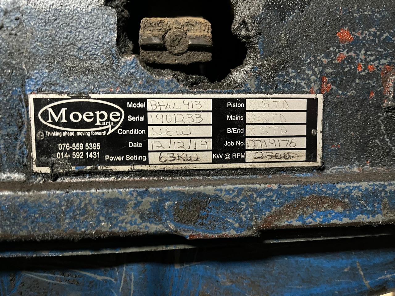 Deutz F4L913 Turbo Engine For Spares - Image 8