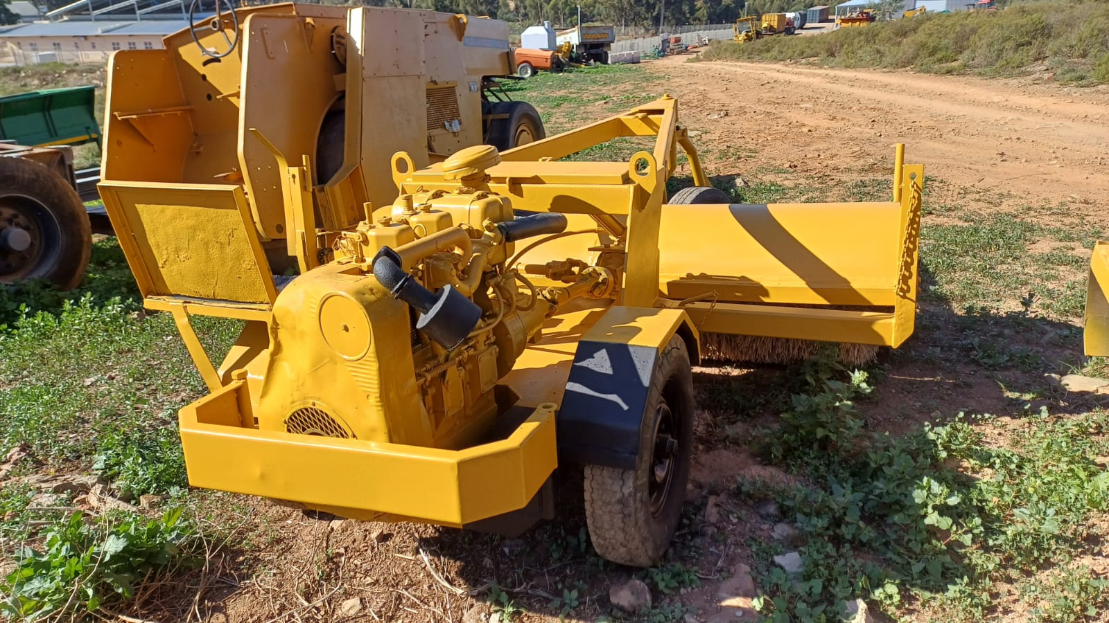 Tractor Tow Behind Road Broom Sweeper - Image 2