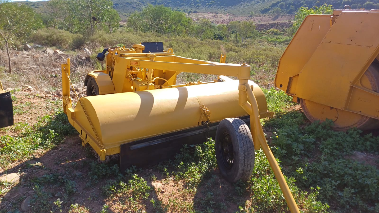 Tractor Tow Behind Road Broom Sweeper - Image 3