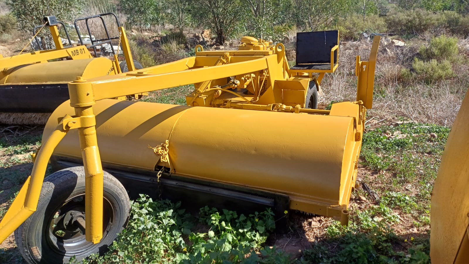 Tractor Tow Behind Road Broom Sweeper - Image 5