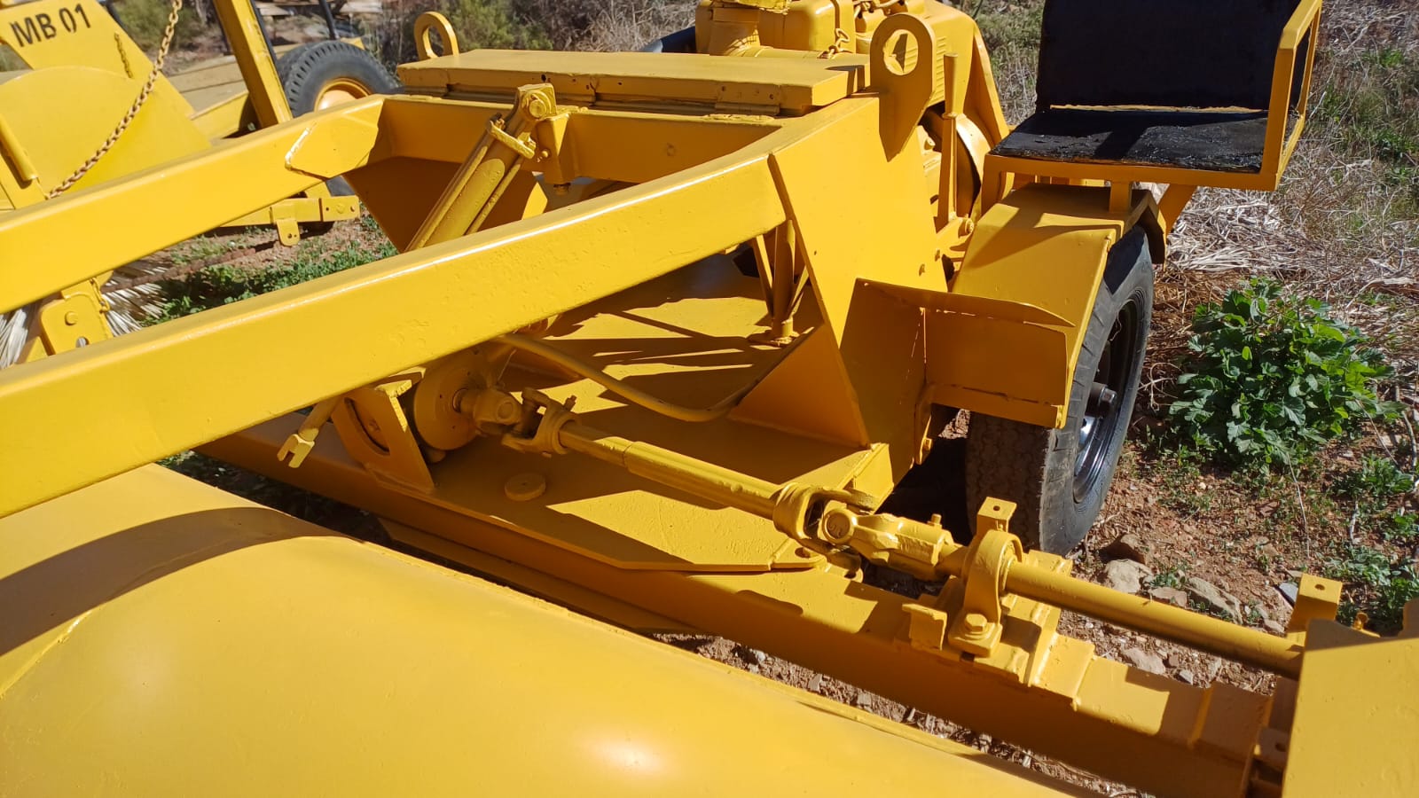 Tractor Tow Behind Road Broom Sweeper - Image 6