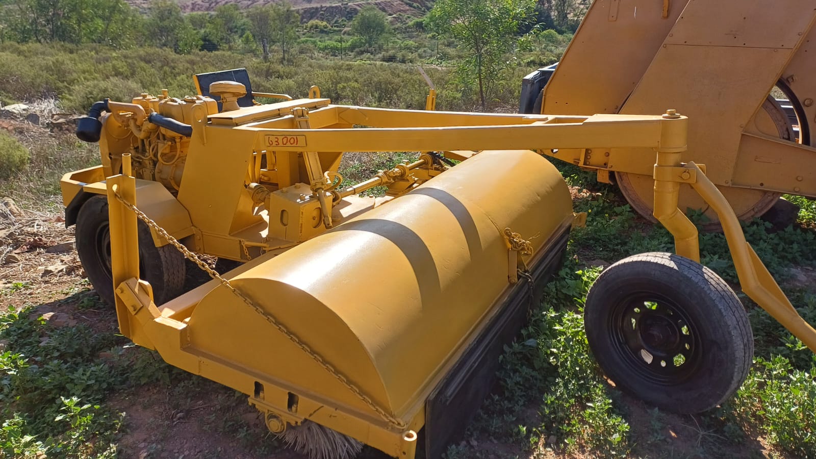 Tractor Tow Behind Road Broom Sweeper