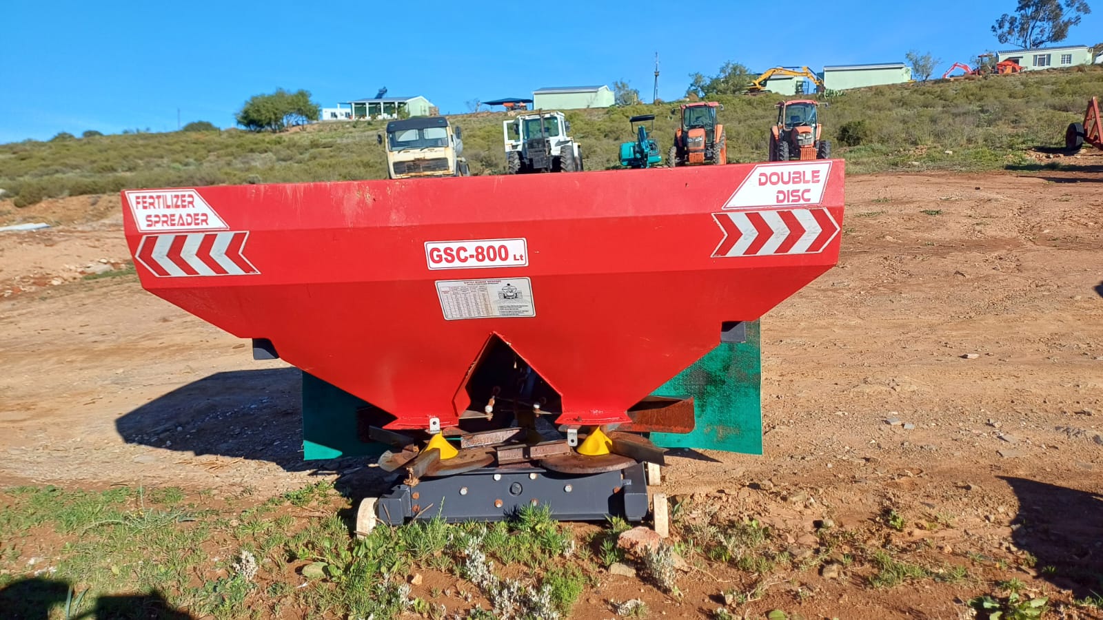GSC 800L Kunsmis Strooier Double Fertilizer Spreader