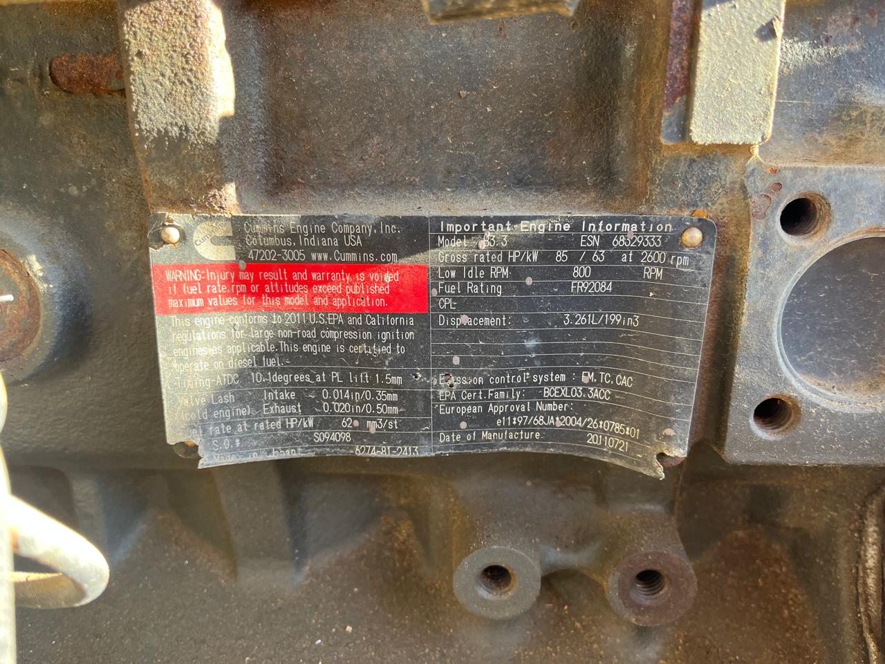 Cummins B3.3 Engine - Image 3