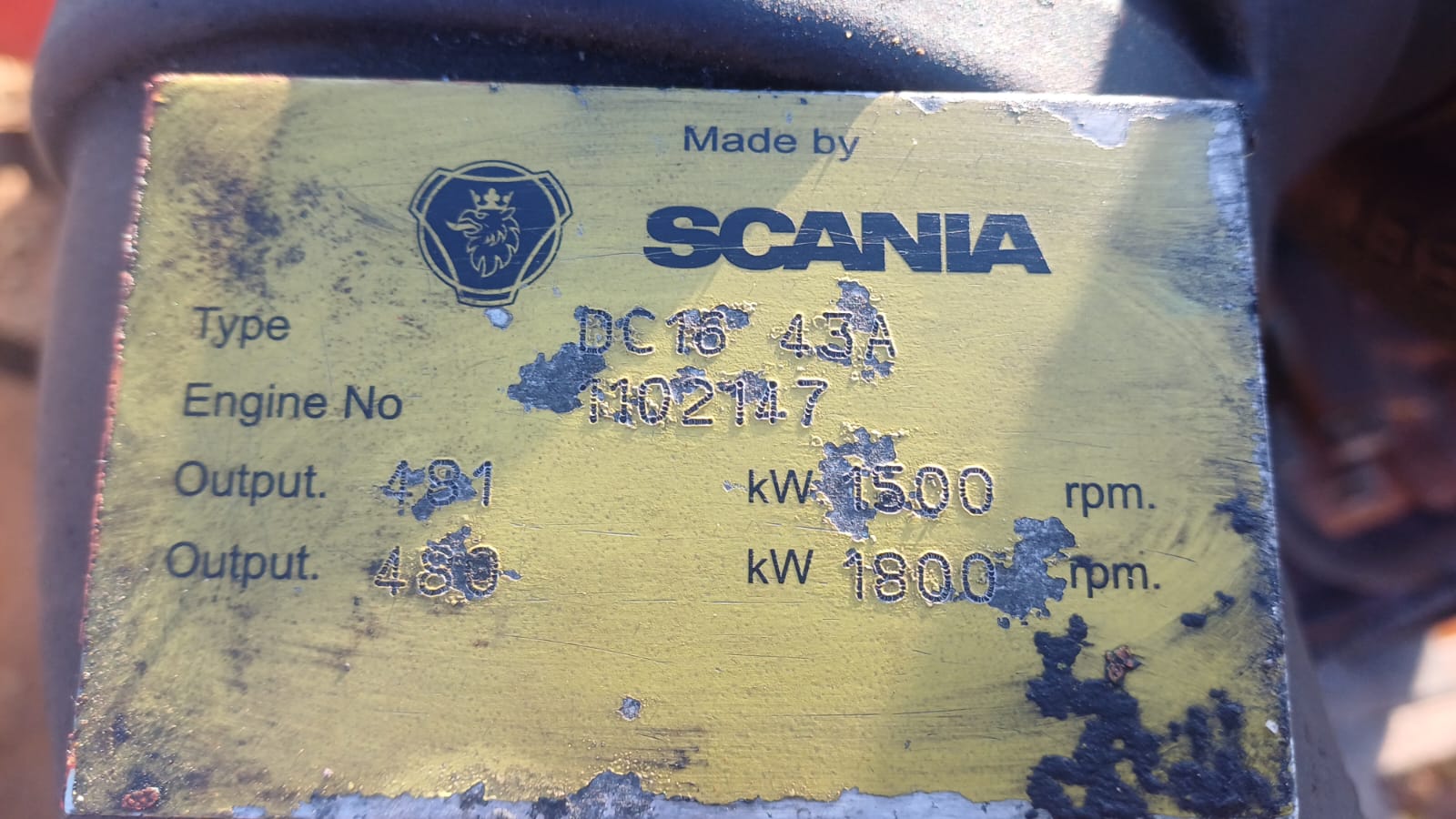 Scania DC16 Engine - Image 5