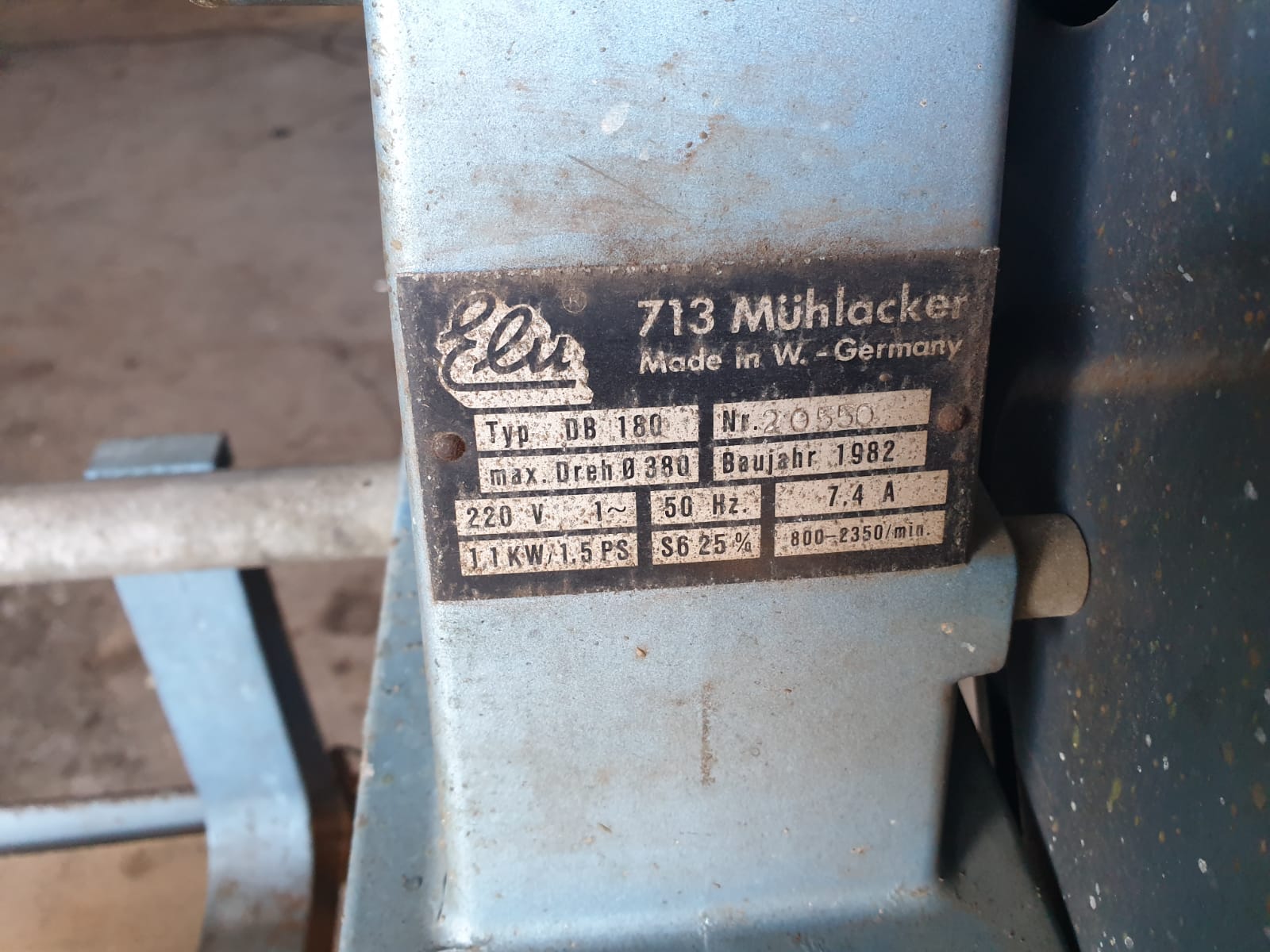 Elu DB180 Woodworking Lathe - Image 2