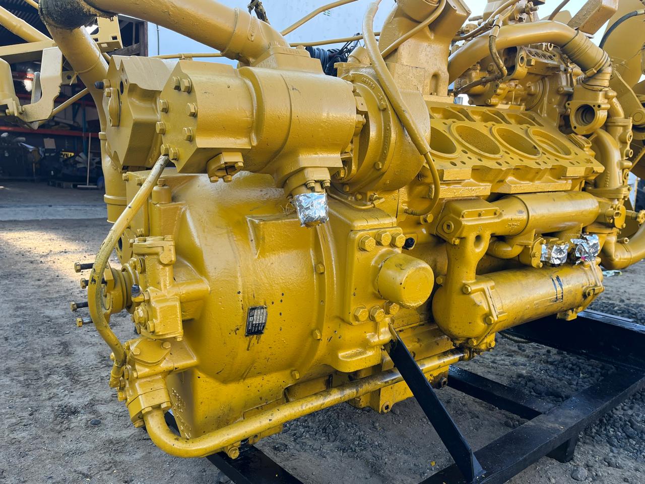 Caterpillar 3408 Engine with Torque Converter for Spares - Image 6