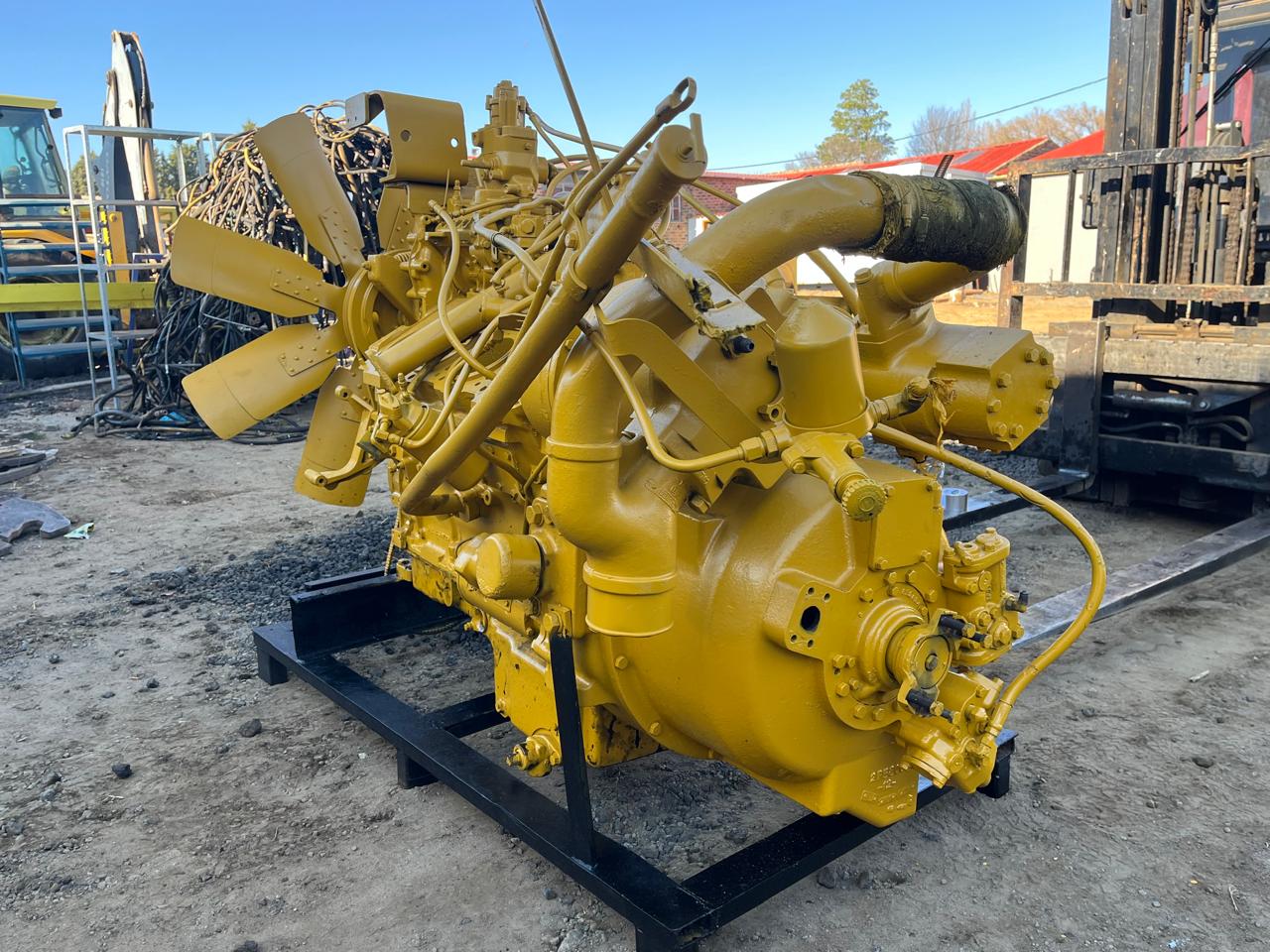 Caterpillar 3408 Engine with Torque Converter for Spares