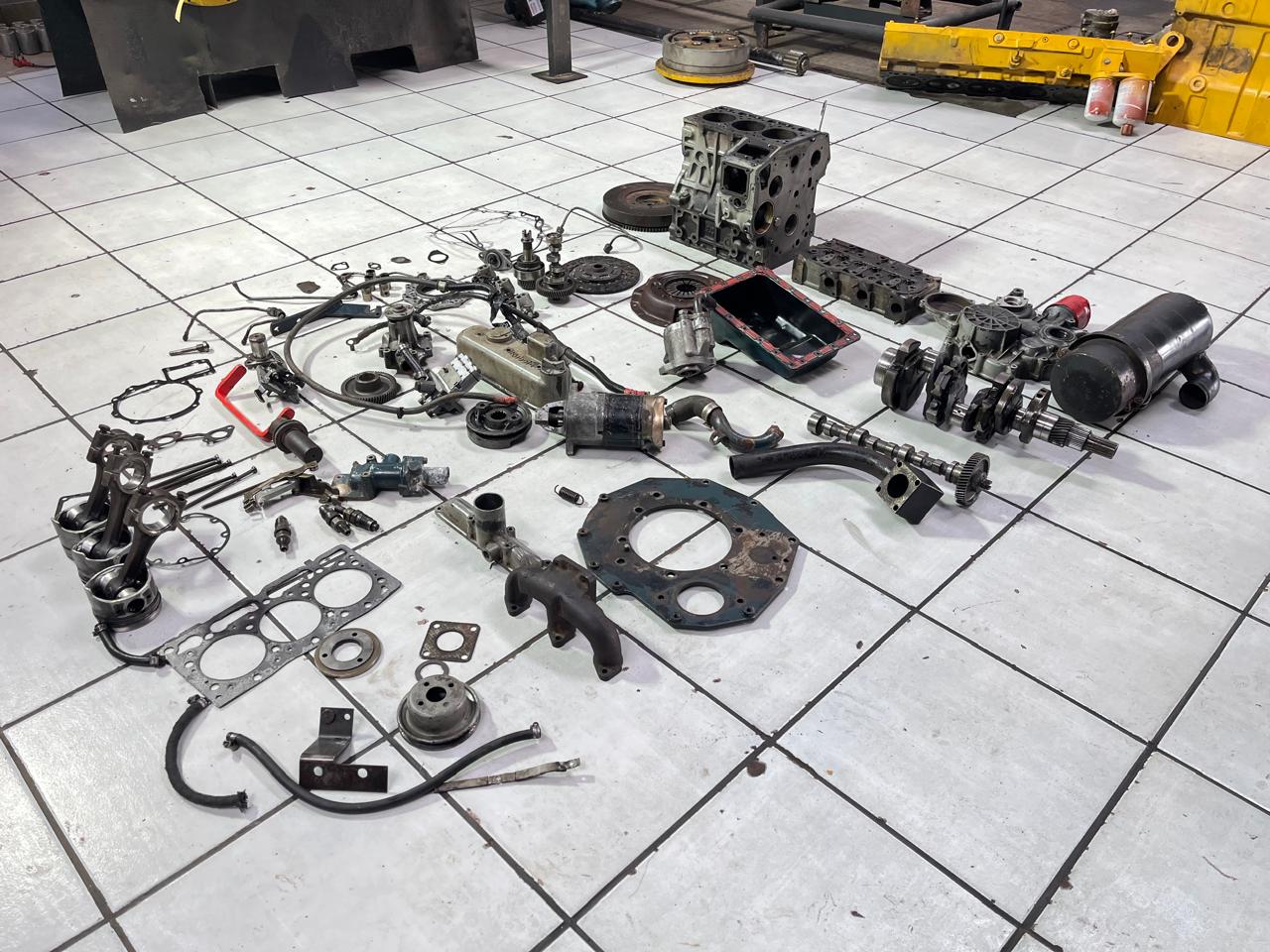 Kubota D1105 Engine For Spares - Image 2