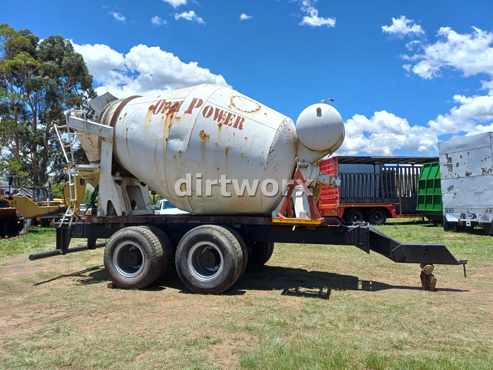 Concrete Mixer Tractor Trailer