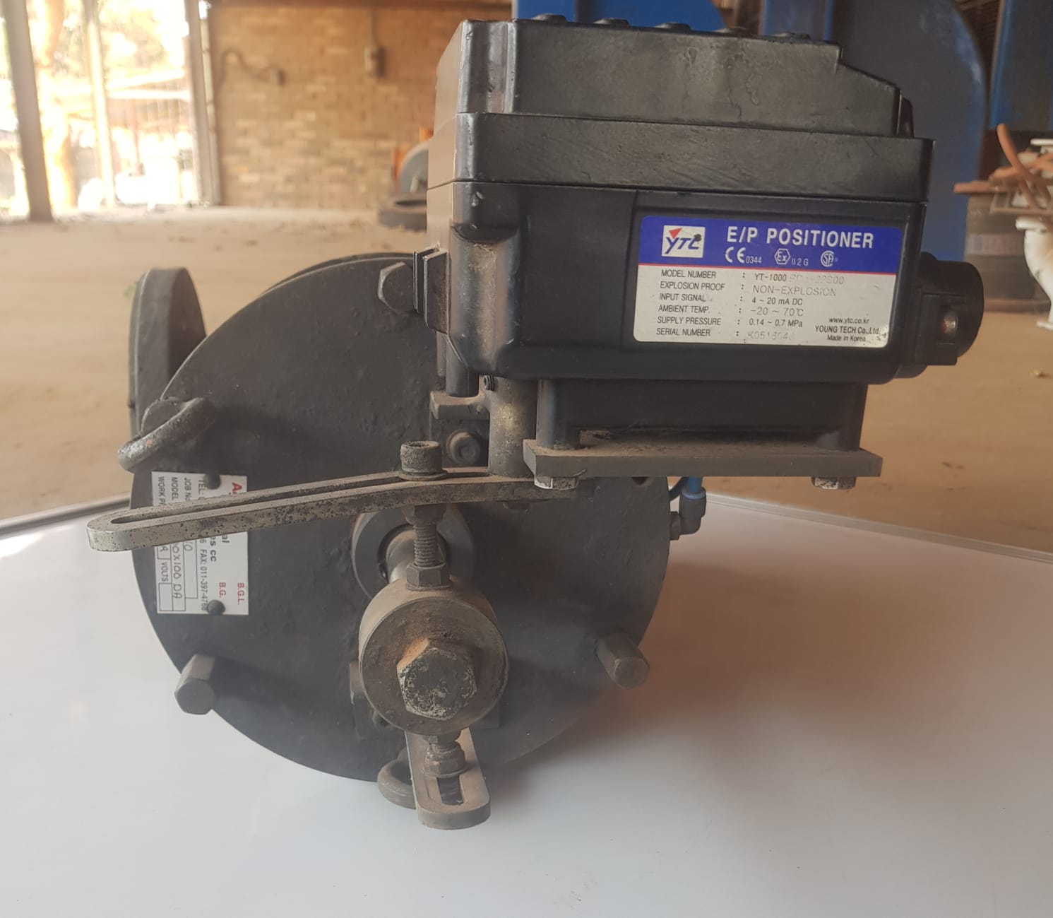 Control Valve Actuator and Electro Pneumatic Positioner - Image 3