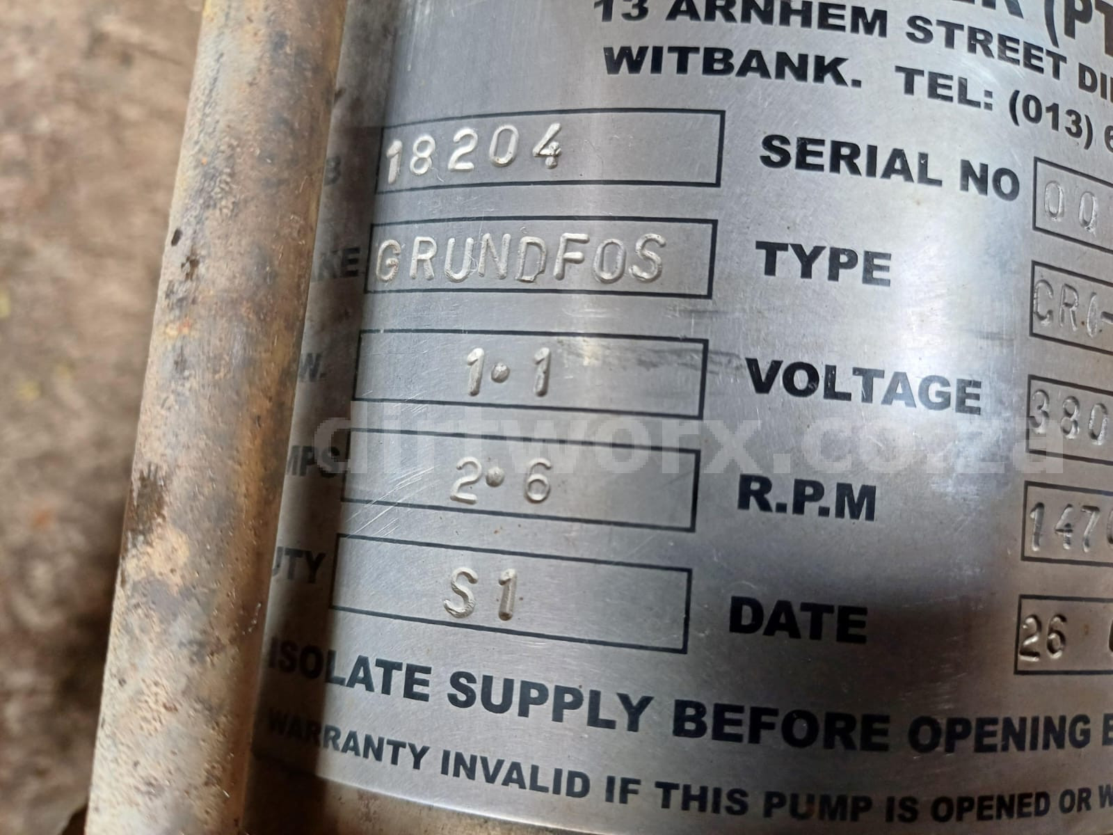 Grunfos CR1-9 Multistage Centrifugal Pump with Motor - Image 6