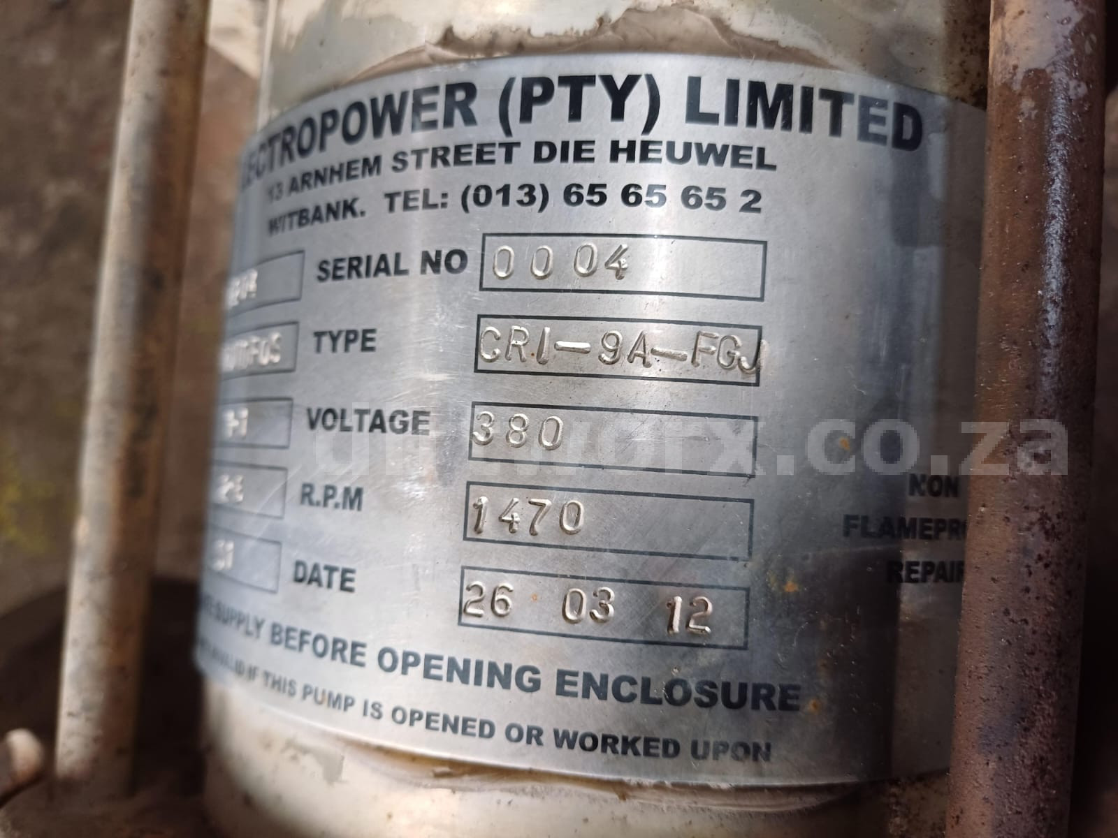 Grunfos CR1-9 Multistage Centrifugal Pump with Motor - Image 7