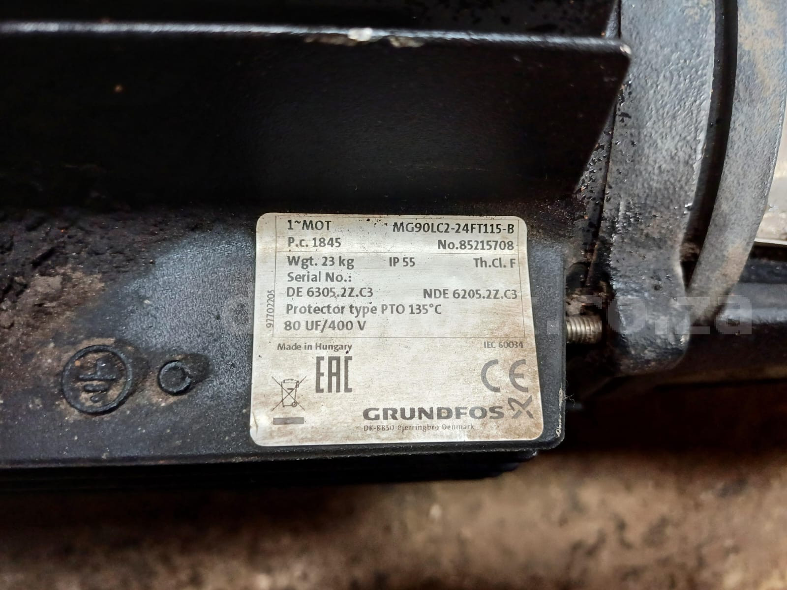 Grundfos CR5-13 Multistage Centrifugal Pump with Motor - Image 3