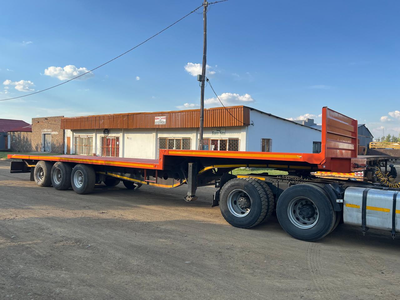 2010 Afrit Stepdeck Flatdeck Trailer - Image 5