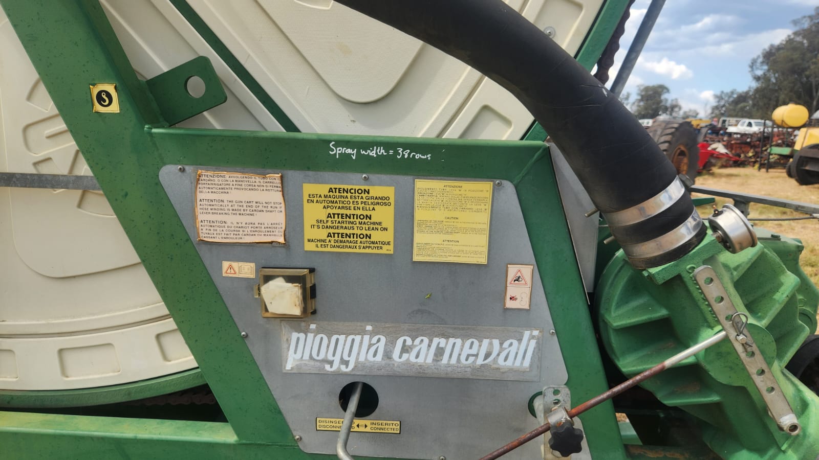 Irrigation System Besproeiing Traveling Irrigator Raingun Kruip Spuit - Image 13