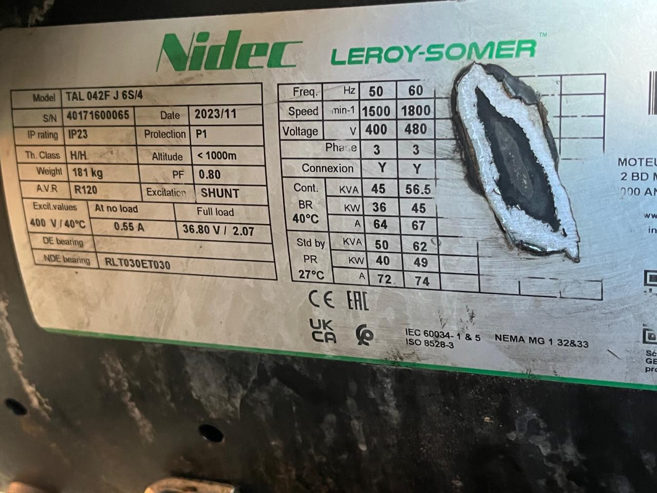 2024 Yanmar Generator Unit 56 kVA - Image 20