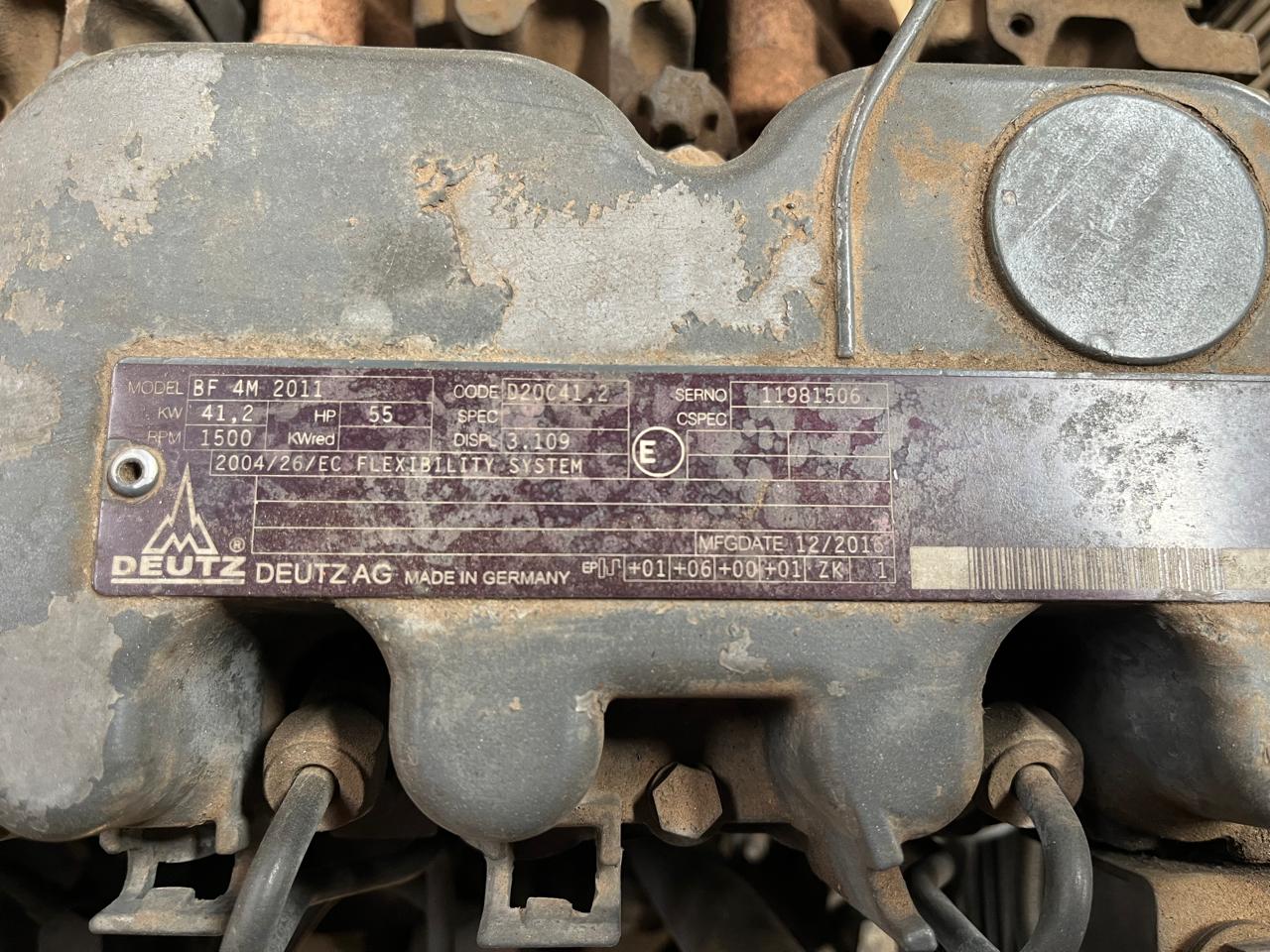 Deutz BF4M 2011 Engine - Image 8