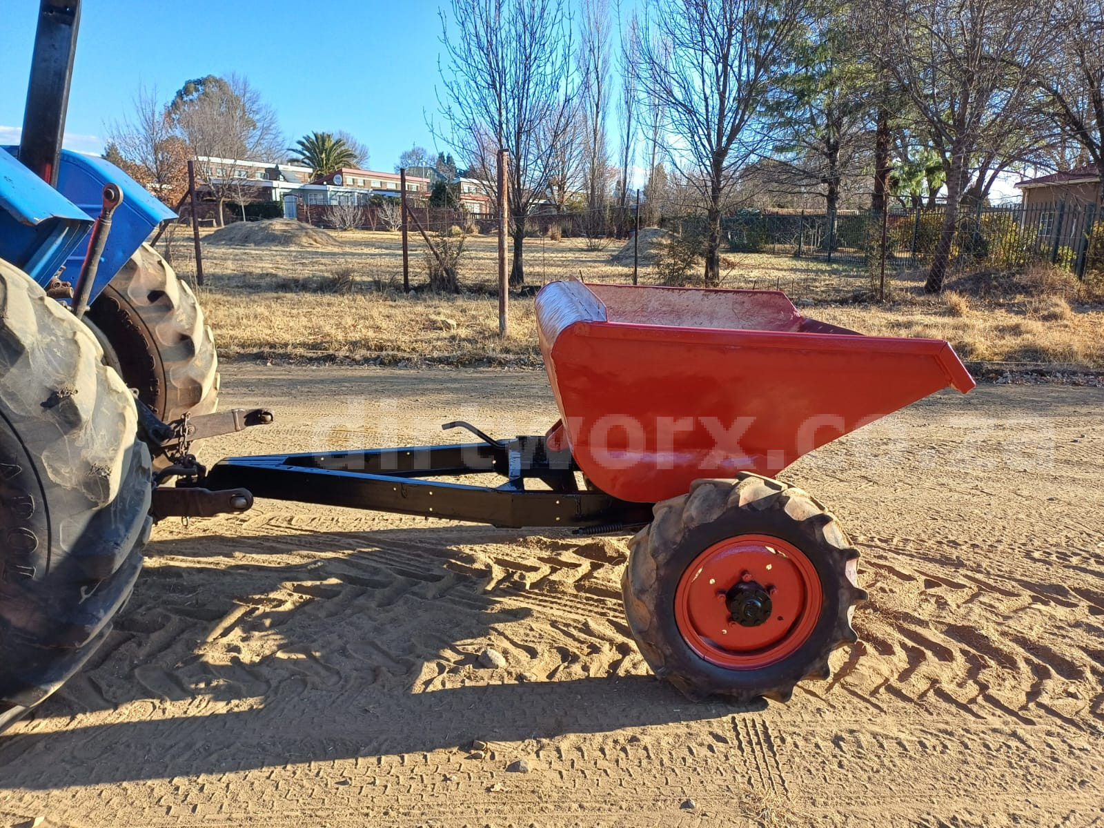 Site Dumper Tipper Trailer