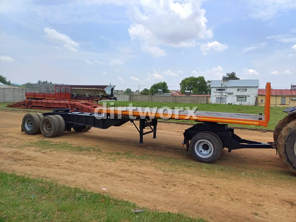 1996 SA Truck Bodies Front Link Trailer - Image 7