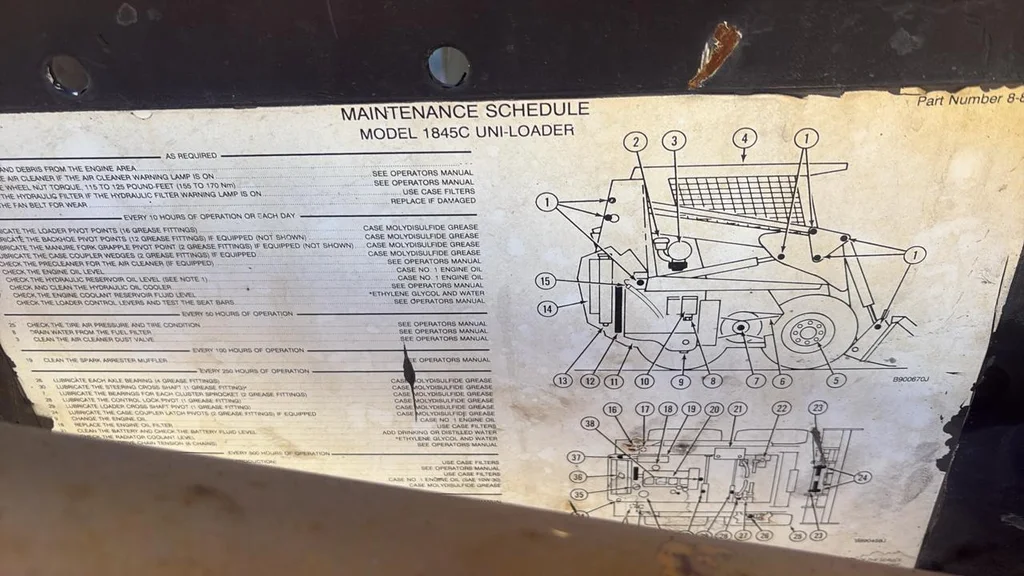 Case 1845C Skidsteer - Image 9