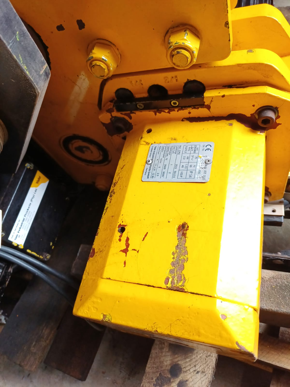 Yale Electric Travel Beam Chain Hoist 10 Ton - Image 7